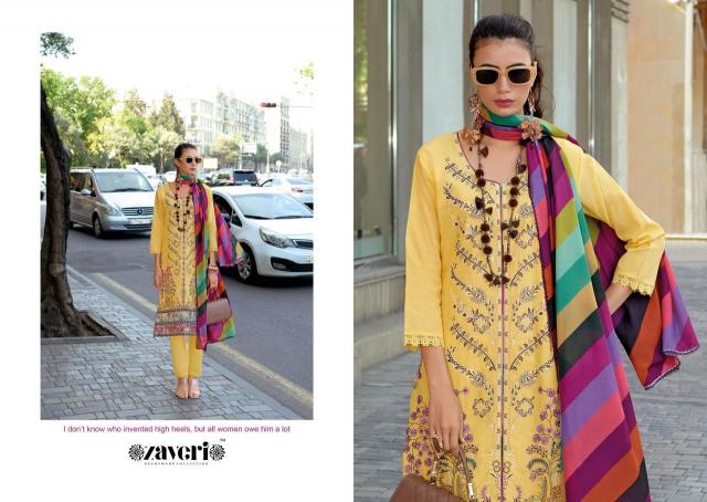 Zaveri presents FIRUZA Salwar Kameez Wholesale catalog