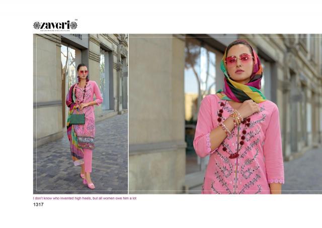 Zaveri presents FIRUZA Salwar Kameez Wholesale catalog