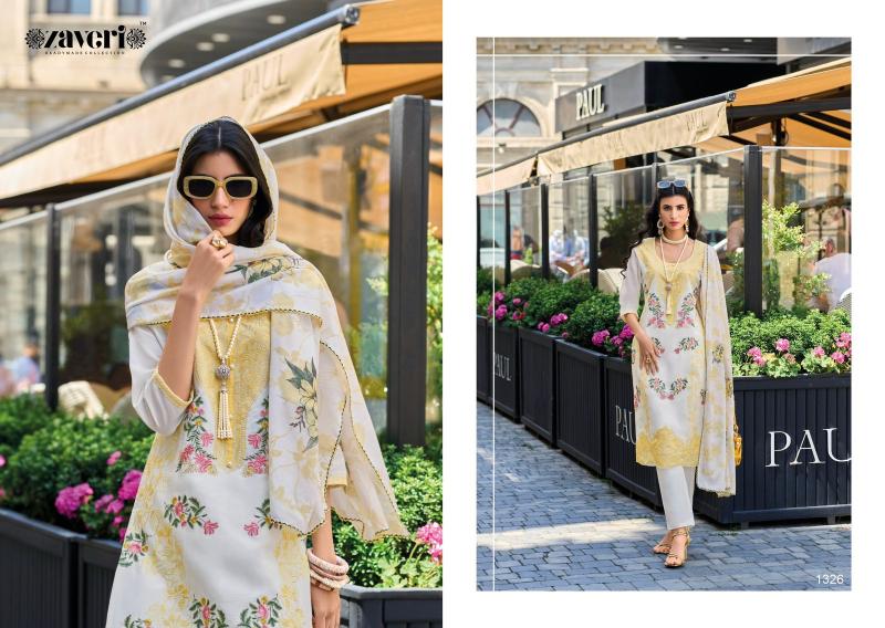 Zaveri presents SAIMA Salwar Kameez Wholesale catalog