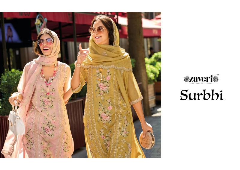 Zaveri presents Surbhi Salwar Kameez Wholesale catalog