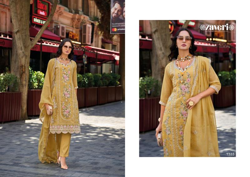 Zaveri presents Surbhi Salwar Kameez Wholesale catalog