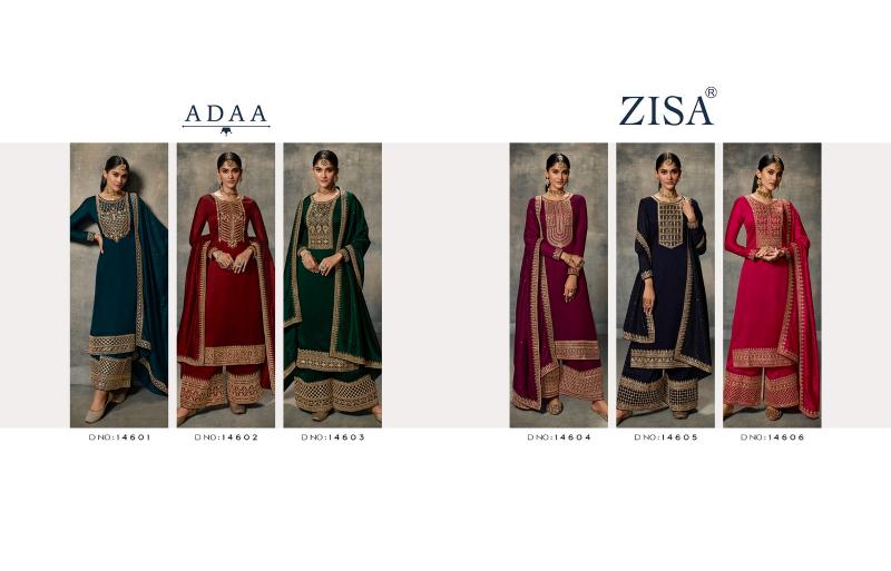 Zisa ADDA Salwar Suits Wholesale catalog