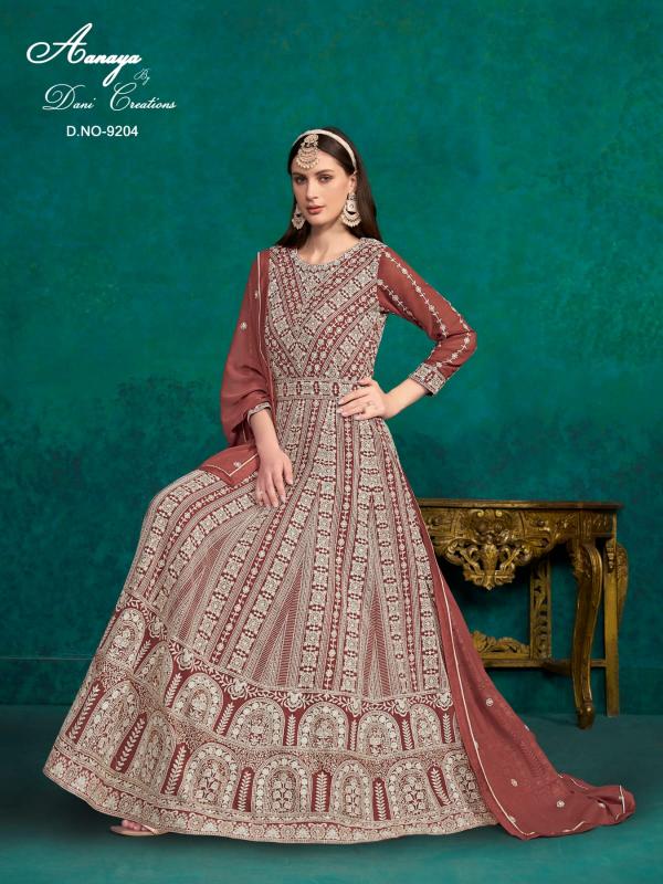 Aanaya Vol 192 Fux Georgette Designer Salwar Kameez wholesale catalog