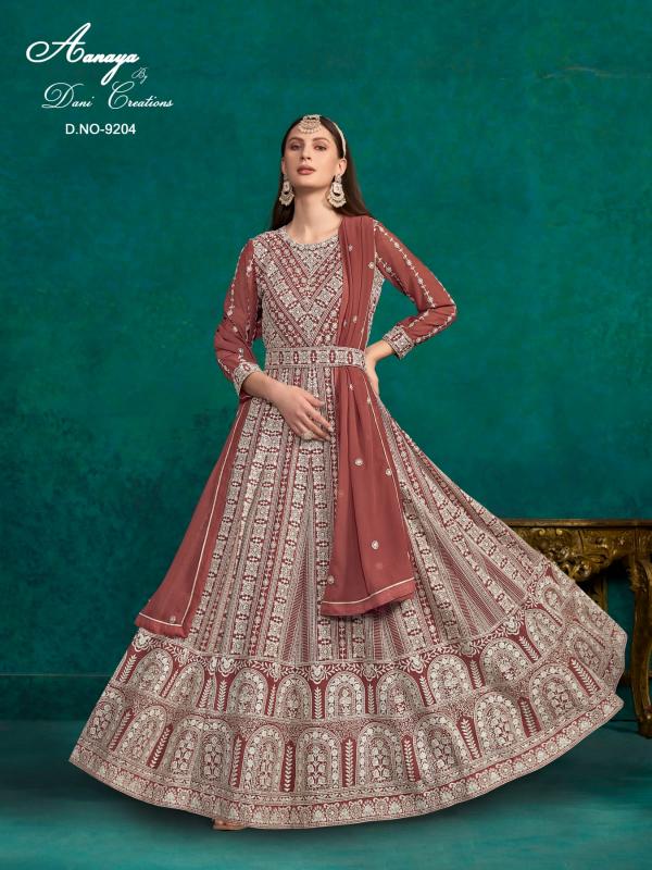Aanaya Vol 192 Fux Georgette Designer Salwar Kameez wholesale catalog