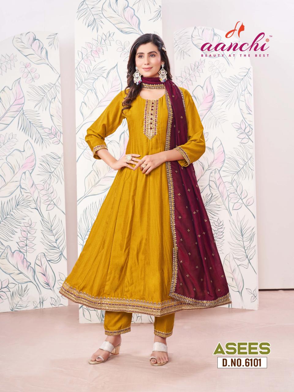 Aanchi ASEES Kurti Wholesale catalog