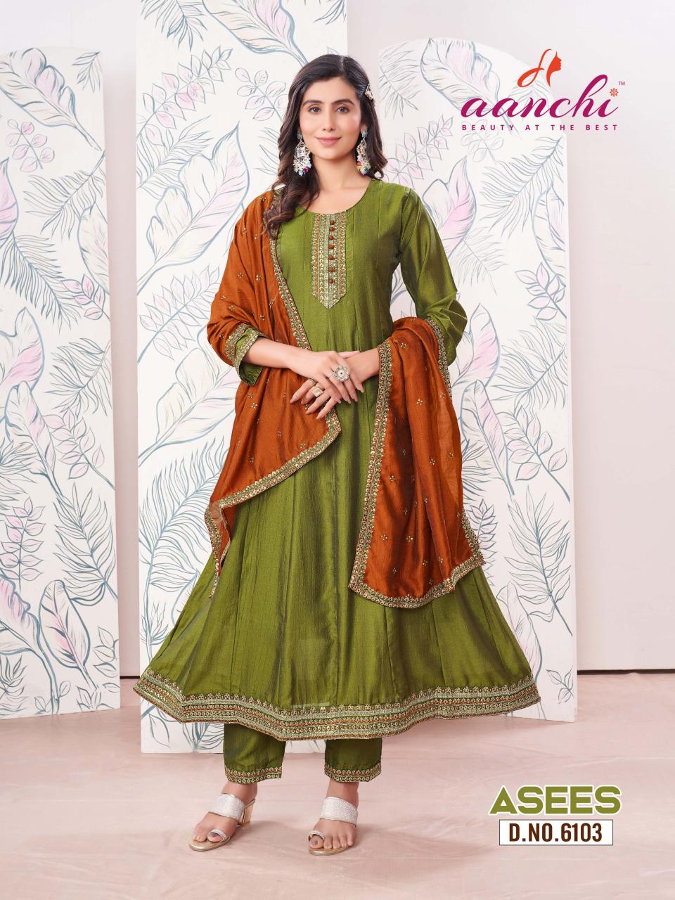 Aanchi ASEES Kurti Wholesale catalog