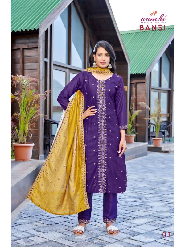 Aanchi BANSI Kurti Wholesale catalog