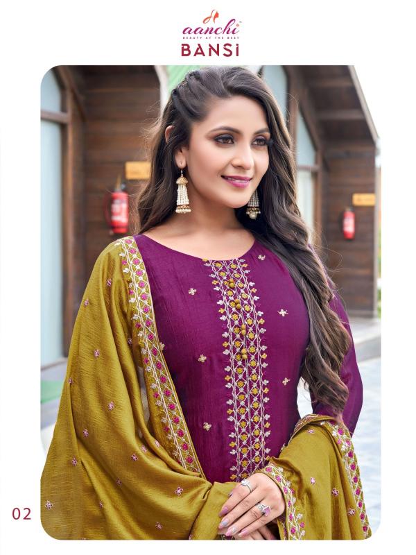 Aanchi BANSI Kurti Wholesale catalog