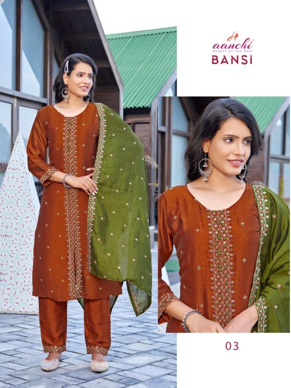 Aanchi BANSI Kurti Wholesale catalog