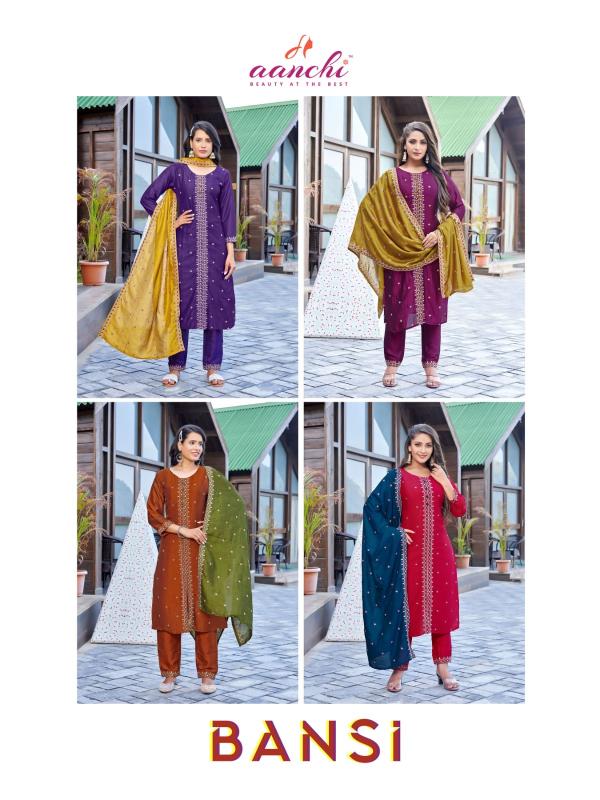 Aanchi BANSI Kurti Wholesale catalog
