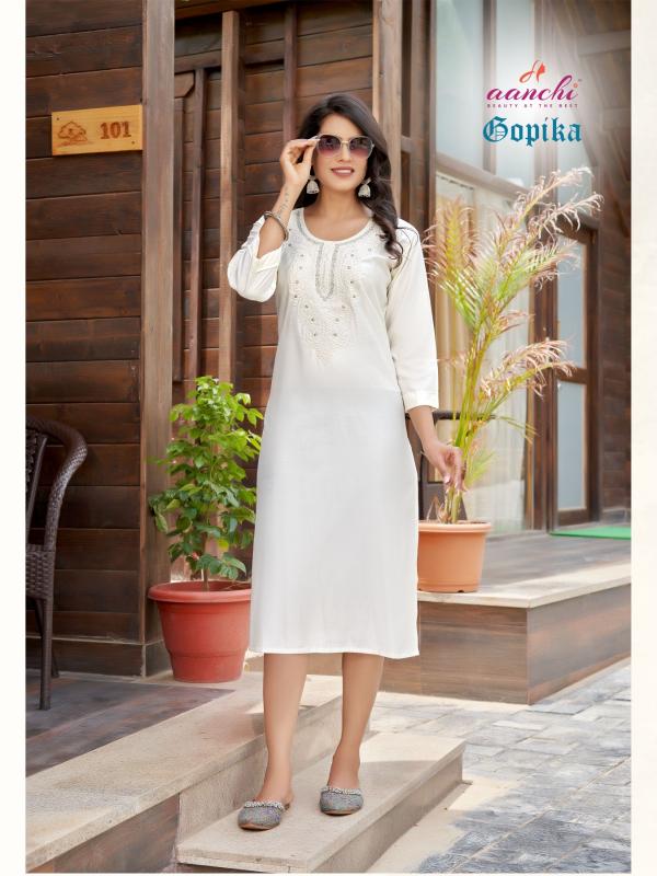 Aanchi GOPIKA Kurti Wholesale catalog