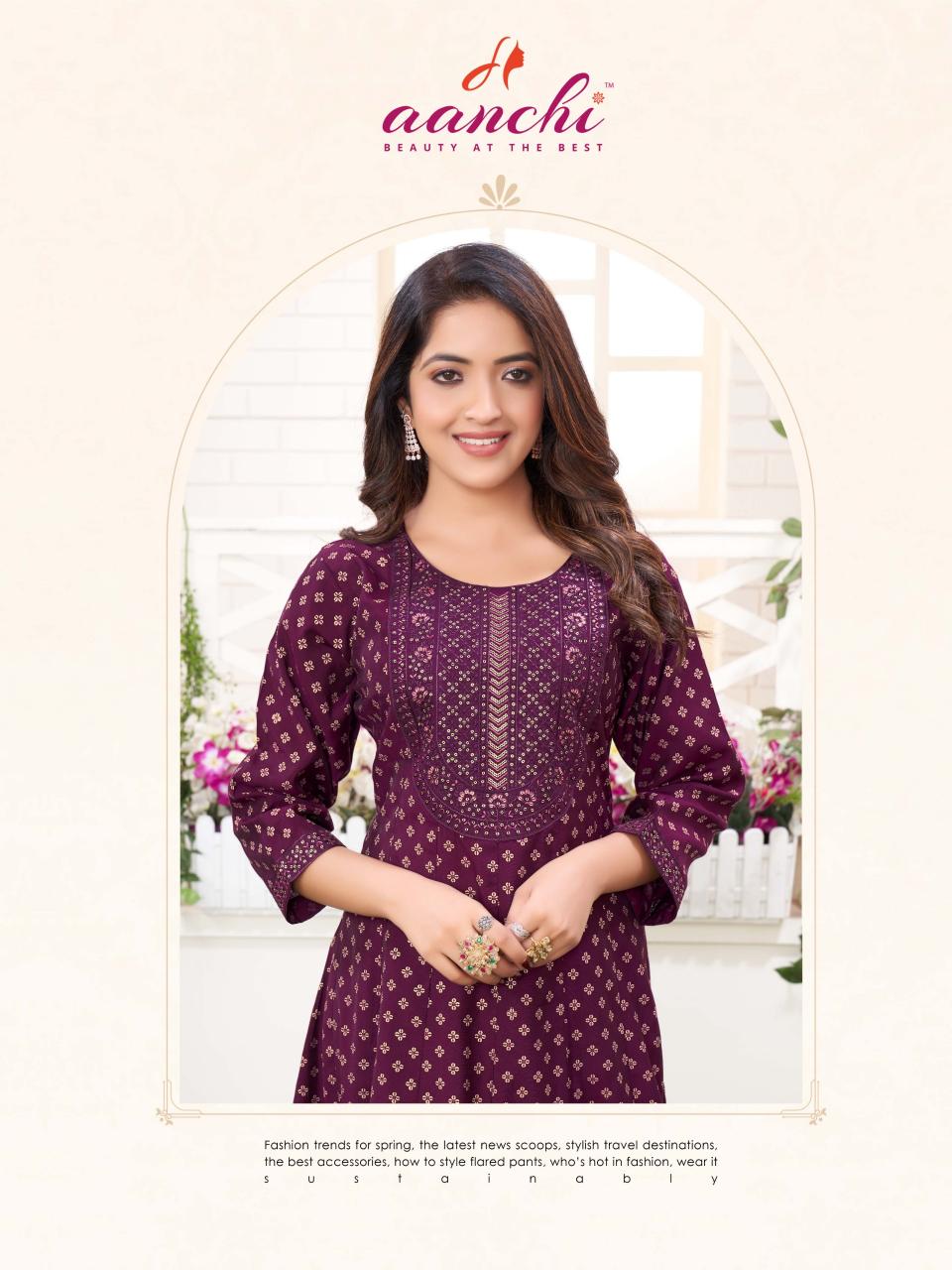 Aanchi LAVISHA KURTI Wholesale catalog