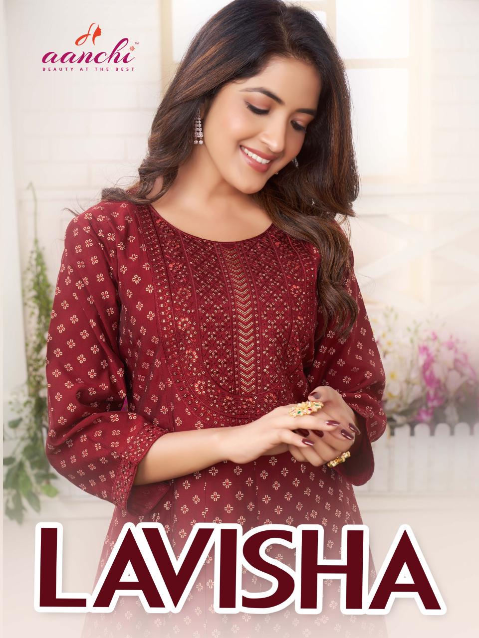 Aanchi LAVISHA KURTI Wholesale catalog