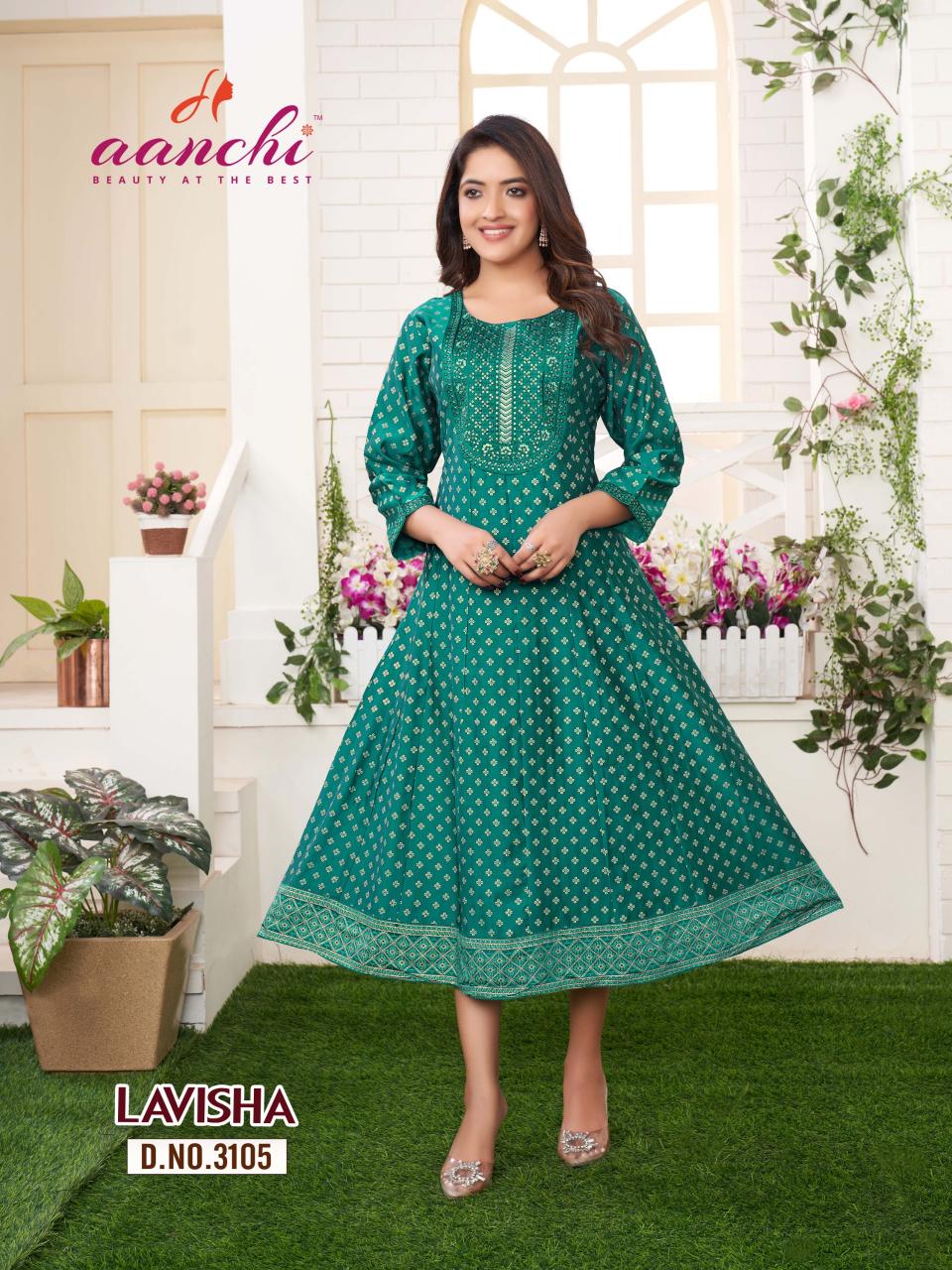 Aanchi LAVISHA KURTI Wholesale catalog