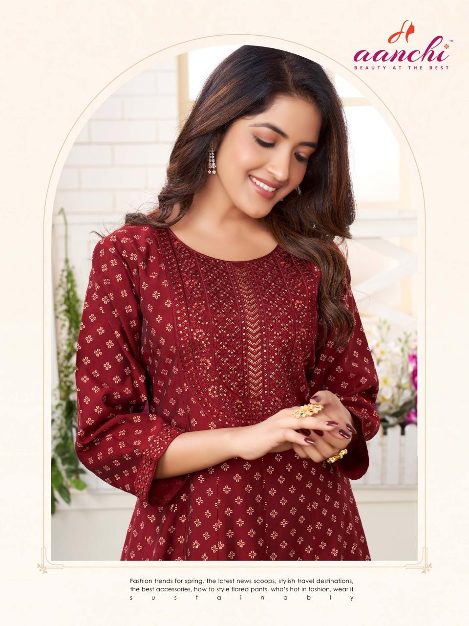 Aanchi LAVISHA KURTI Wholesale catalog