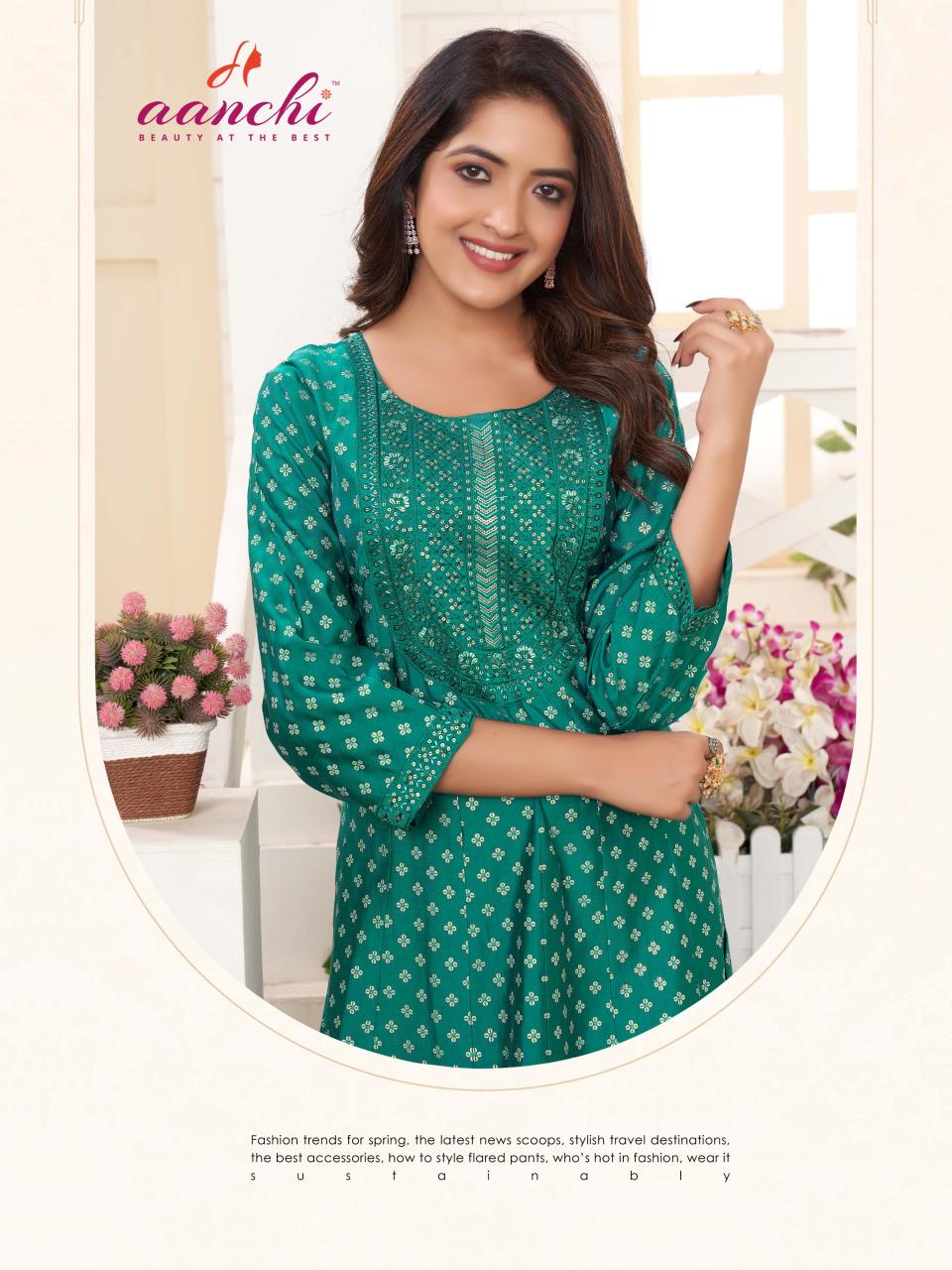 Aanchi LAVISHA KURTI Wholesale catalog