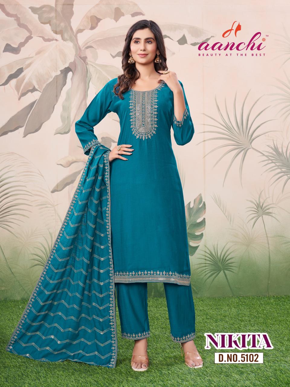 Aanchi Nikita Fancy Kurti wholesale catalog