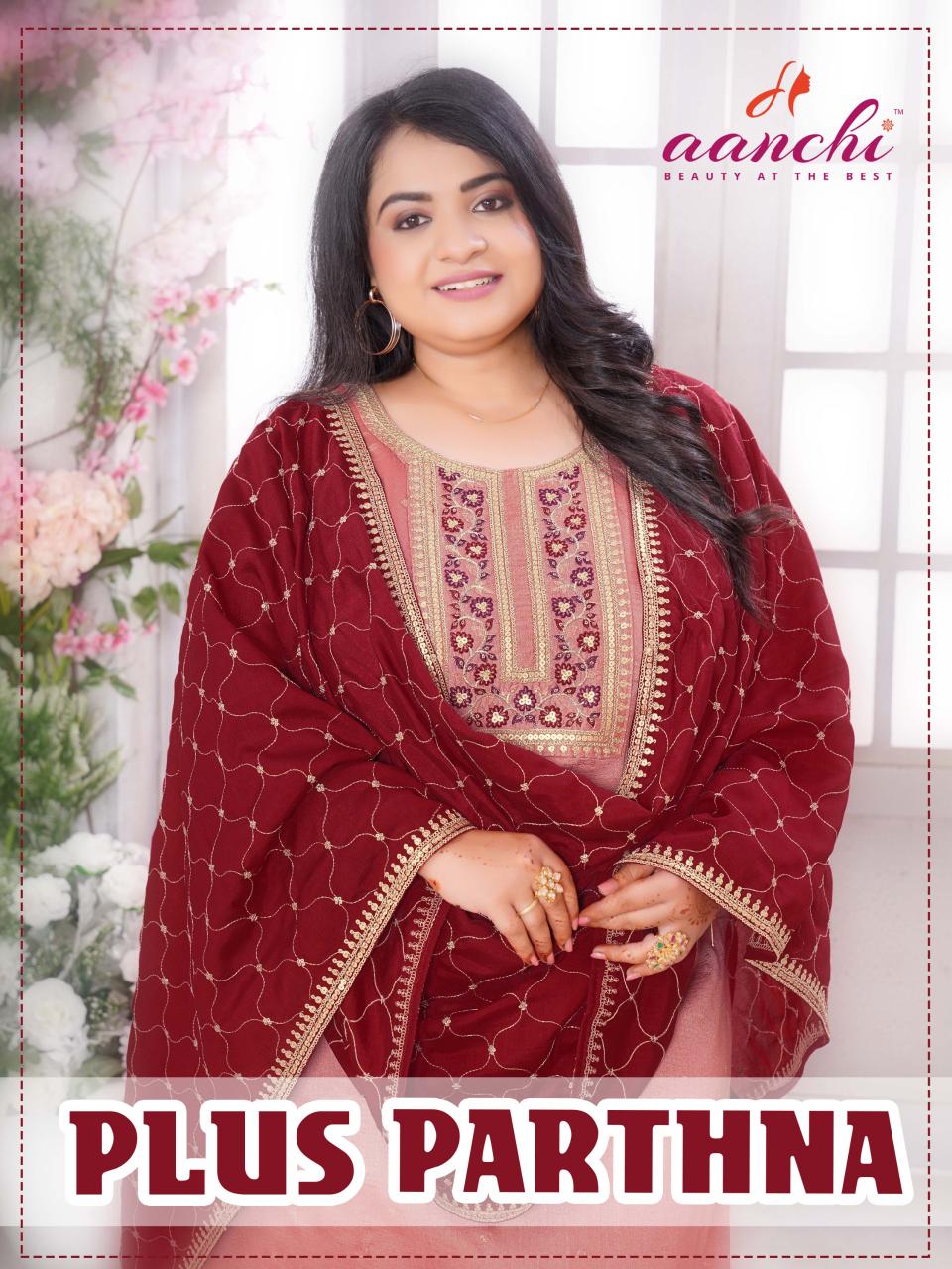 Aanchi PLUS PARTHANA KURTA Wholesale catalog