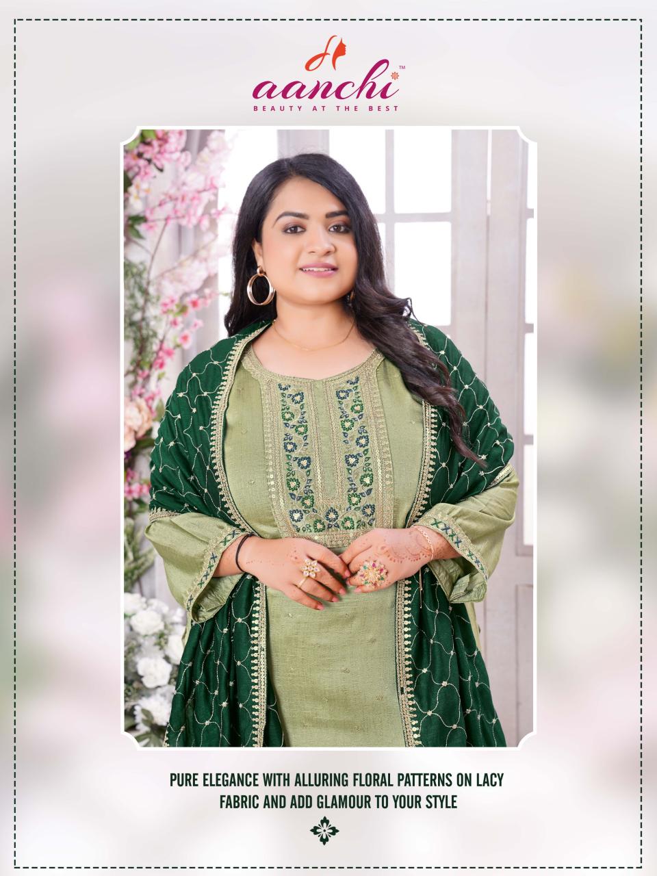Aanchi PLUS PARTHANA KURTA Wholesale catalog