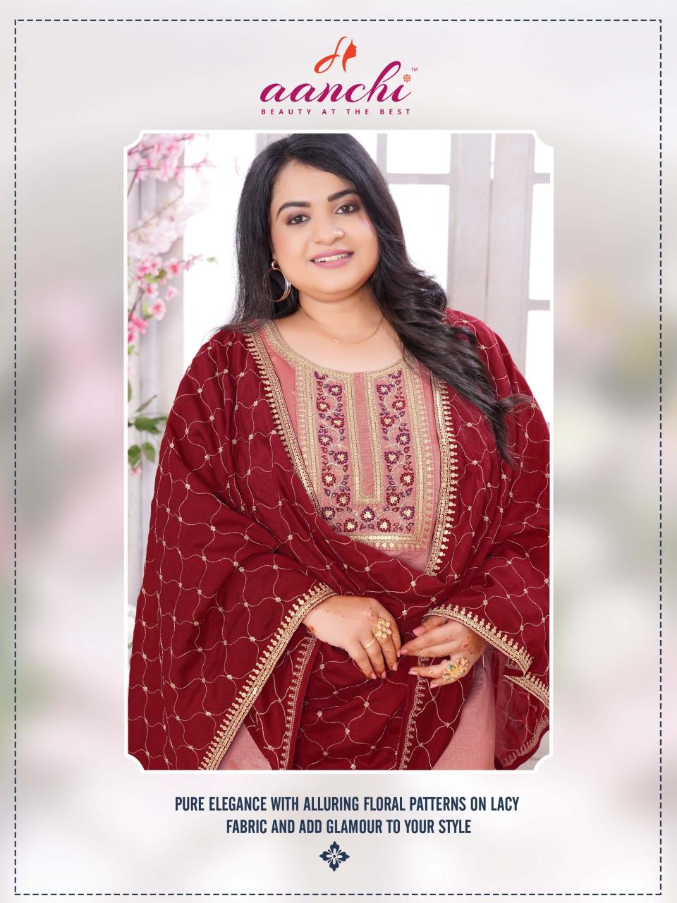 Aanchi PLUS PARTHANA KURTA Wholesale catalog