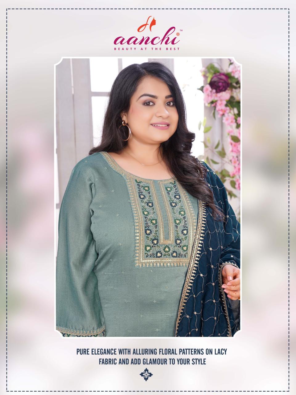 Aanchi PLUS PARTHANA KURTA Wholesale catalog