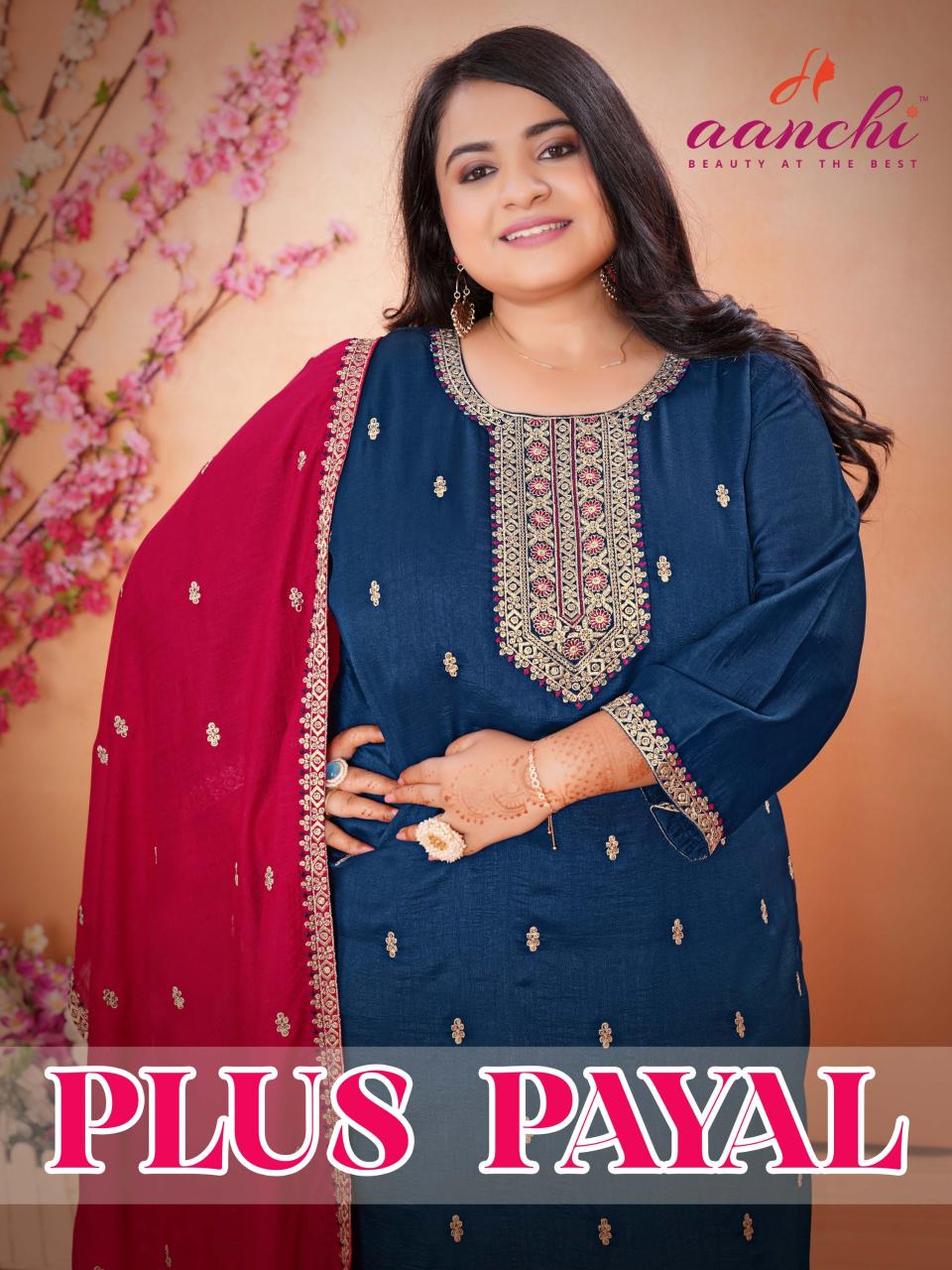 Aanchi PLUS PAYAL KURTI wholesale catalog