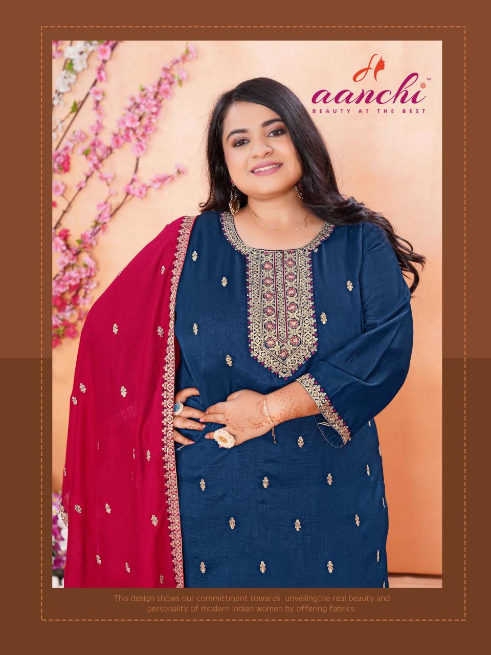 Aanchi PLUS PAYAL KURTI wholesale catalog