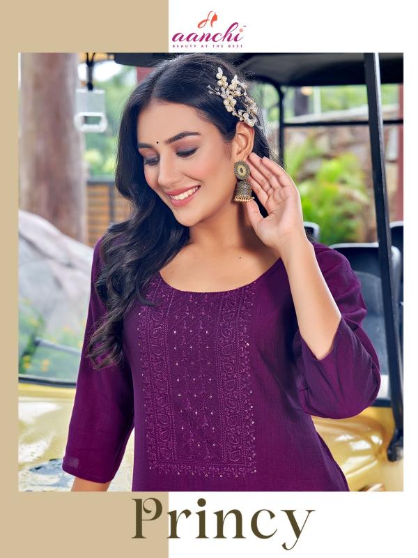 Aanchi PRINCY Kurti Wholesale catalog