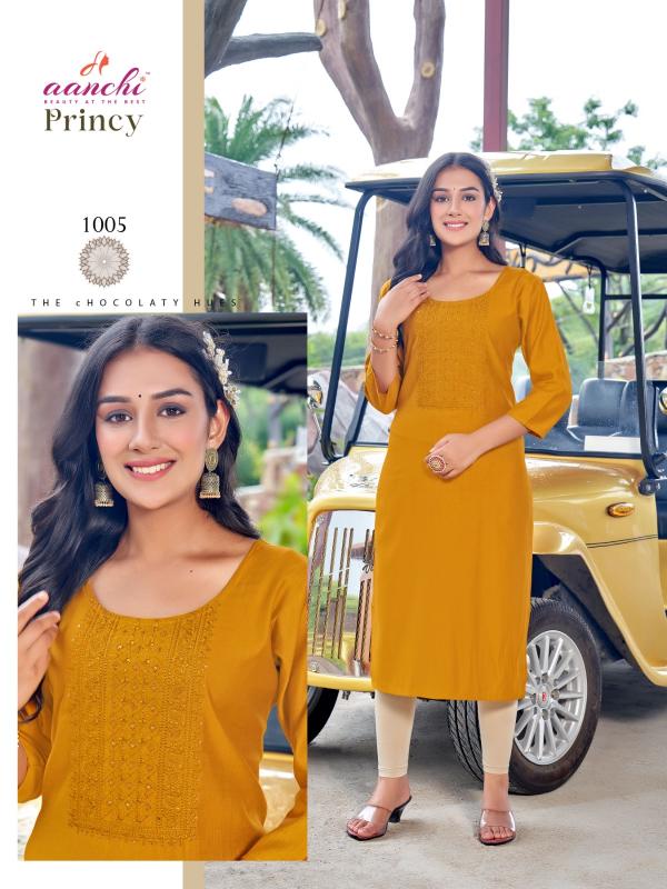 Aanchi PRINCY Kurti Wholesale catalog
