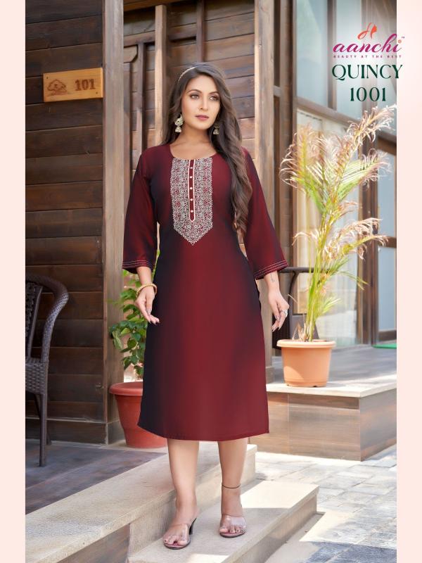 Aanchi QUINCY Kurti Wholesale catalog