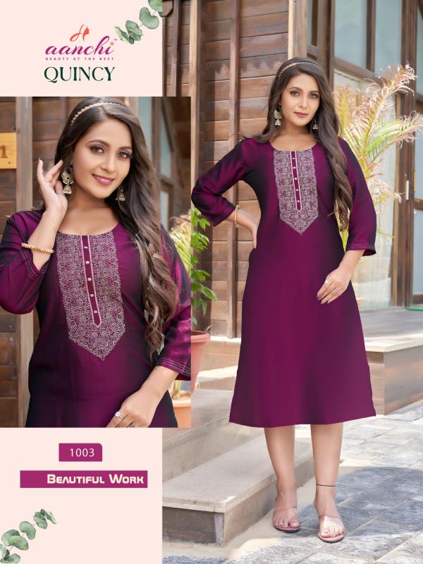 Aanchi QUINCY Kurti Wholesale catalog