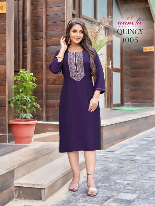 Aanchi QUINCY Kurti Wholesale catalog