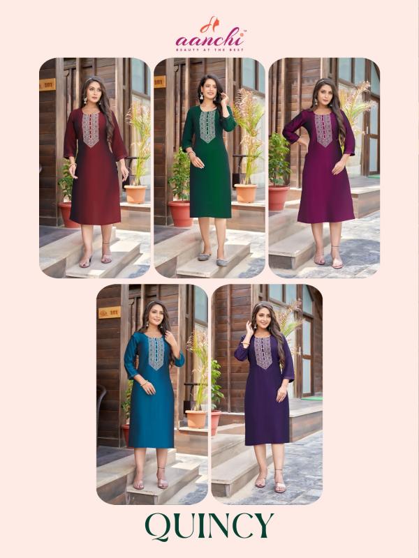 Aanchi QUINCY Kurti Wholesale catalog