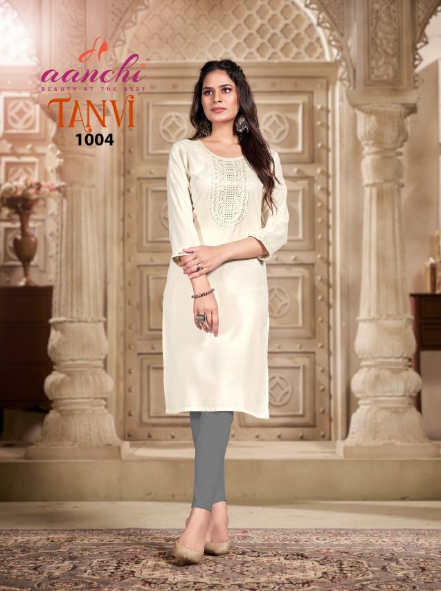 Aanchi TANVI Kurti Wholesale catalog