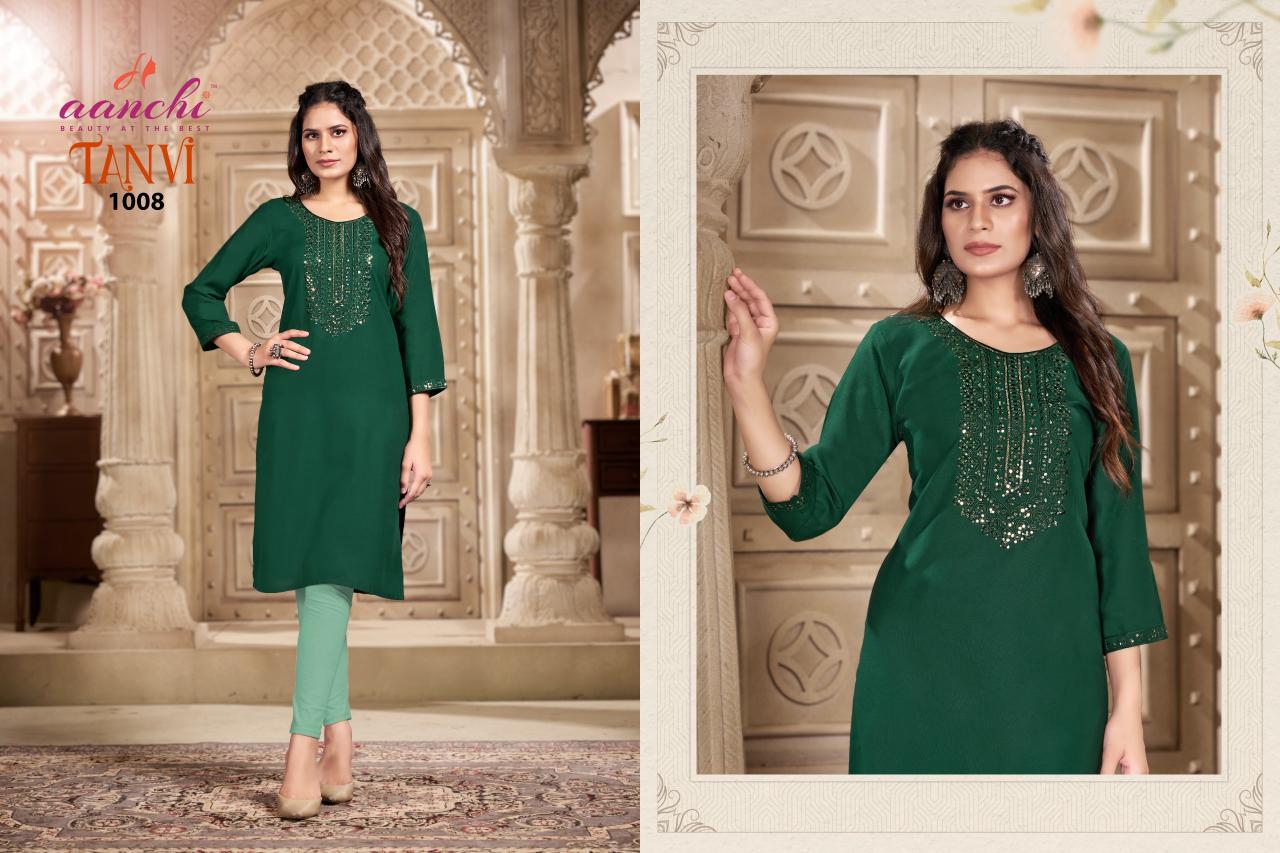 Aanchi TANVI Kurti Wholesale catalog