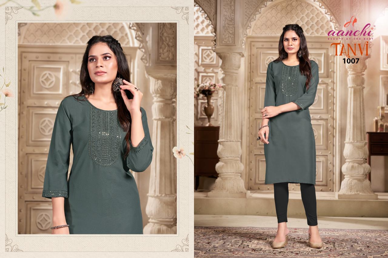 Aanchi TANVI Kurti Wholesale catalog