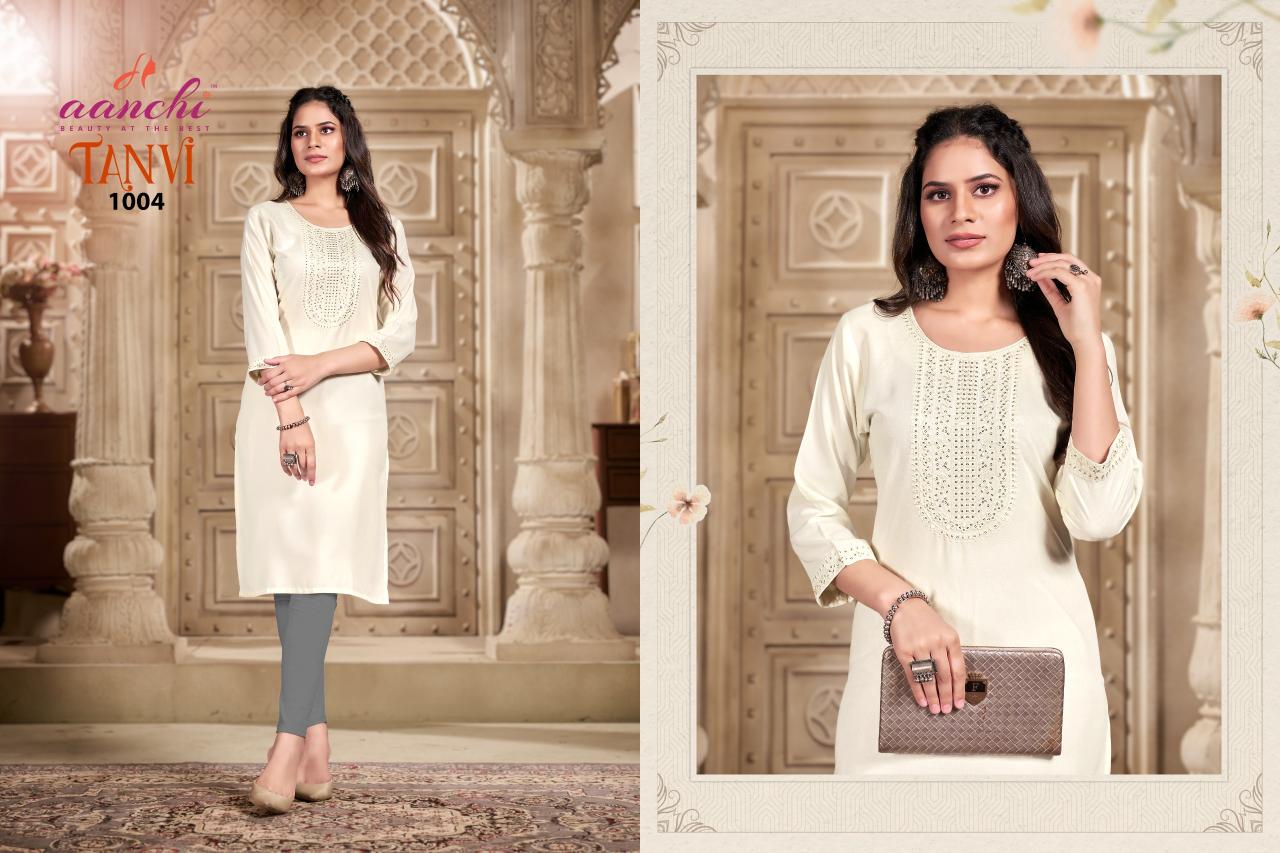 Aanchi TANVI Kurti Wholesale catalog