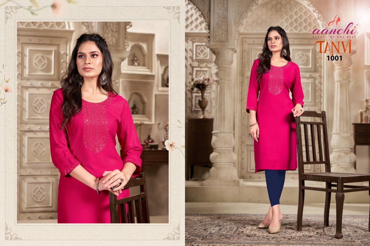 Aanchi TANVI Kurti Wholesale catalog