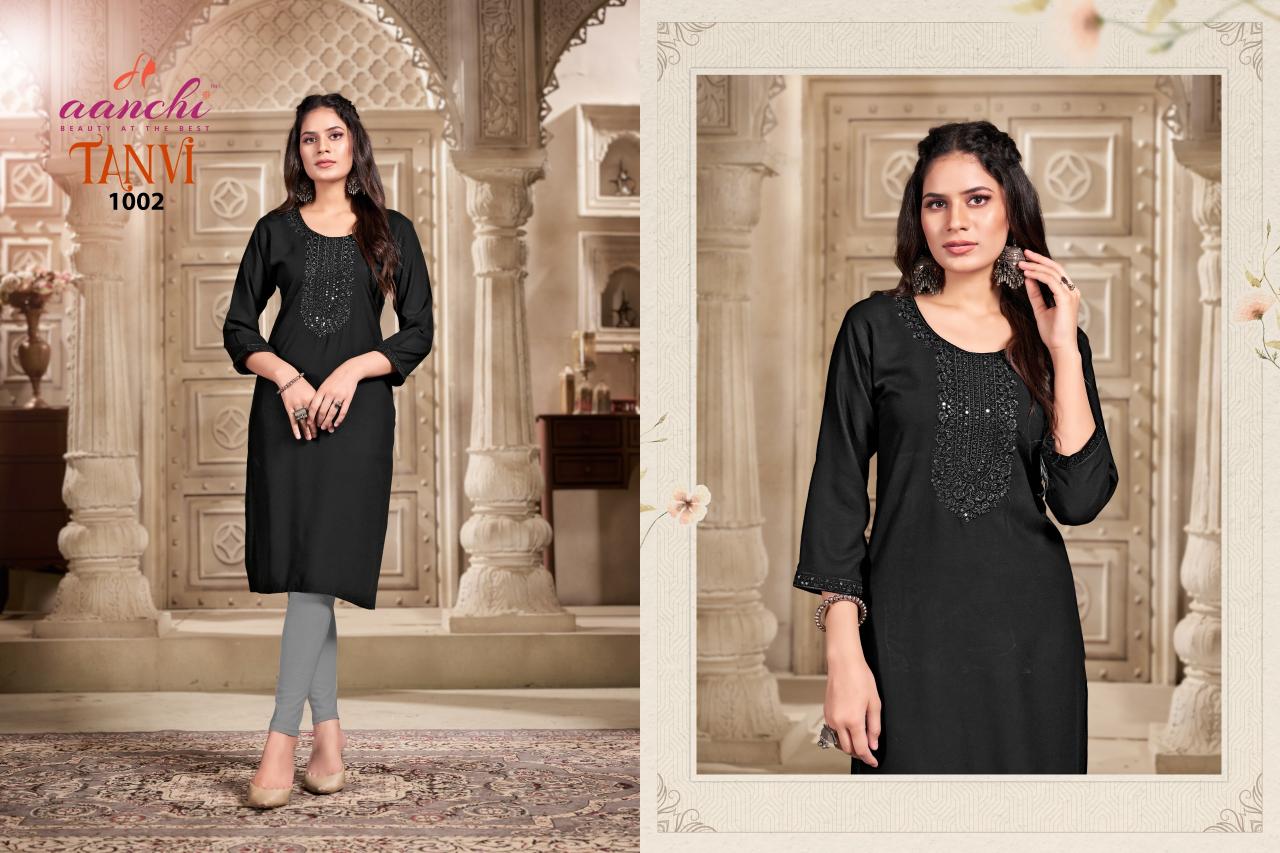 Aanchi TANVI Kurti Wholesale catalog