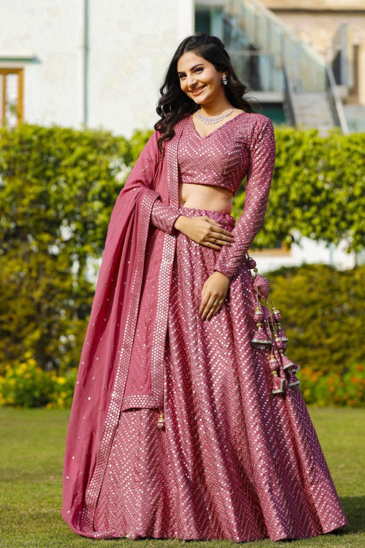 Af 5047 Beautiful Faux Georgette Designer lehenga choli wholesale catalog