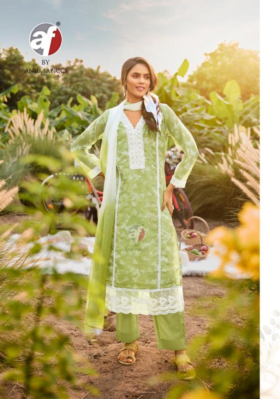 Af Affair Vol 2 Organza Kurti wholesale catalog
