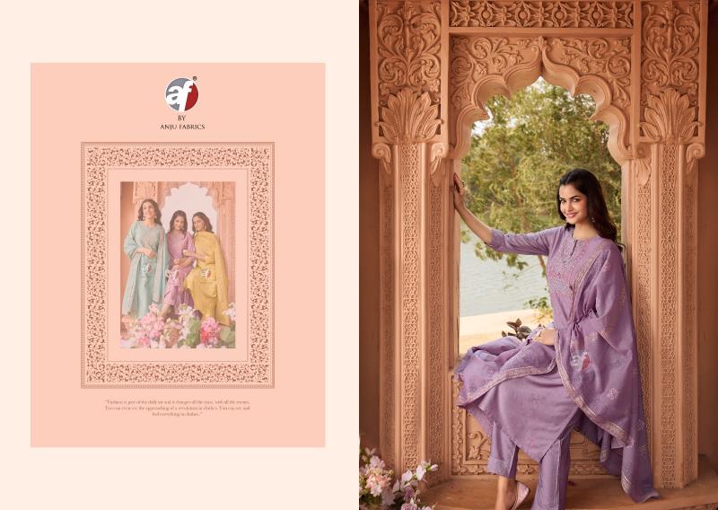 Anju Fabrics Once More vol 4 Kurti Wholesale catalog