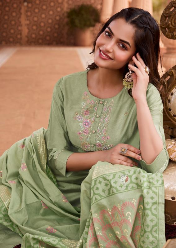 Anju Fabrics Once More vol 4 Kurti Wholesale catalog