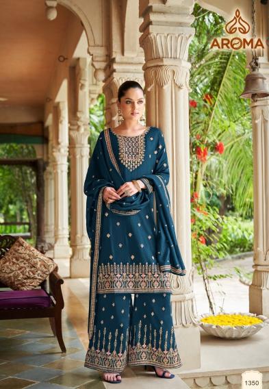 Aroma Nurza Premium Silk Salwar Kameez Wholesale catalog