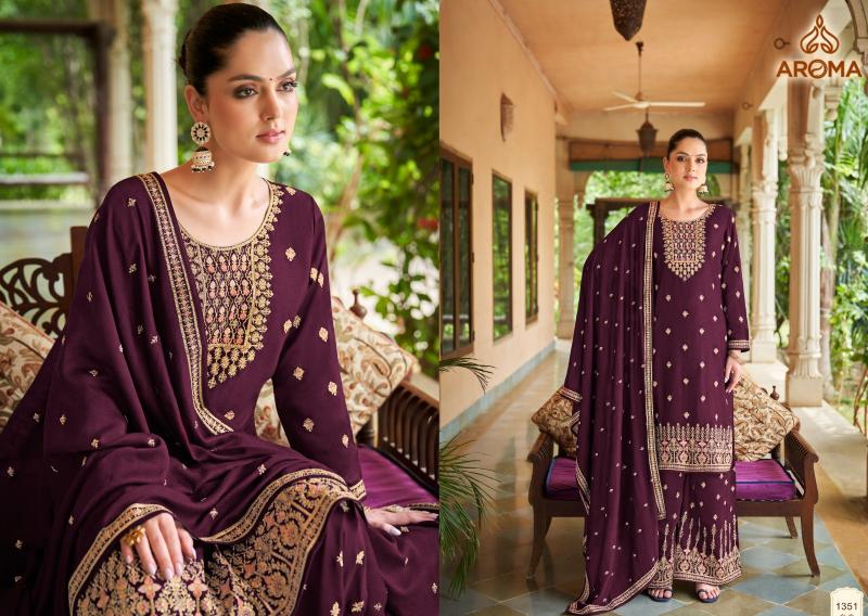 Aroma Nurza Premium Silk Salwar Kameez Wholesale catalog