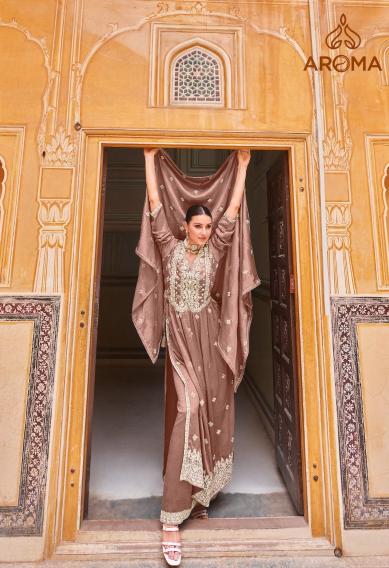 Aroma Unni Premium Silk Designer Salwar Kameez Wholesale catalog