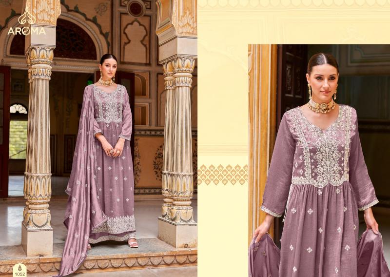 Aroma Unni Premium Silk Designer Salwar Kameez Wholesale catalog