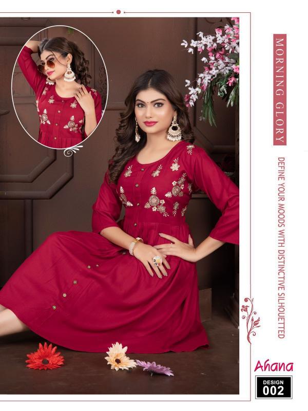 BEAUTY AHANA VOL.1 Kurti Wholesale catalog