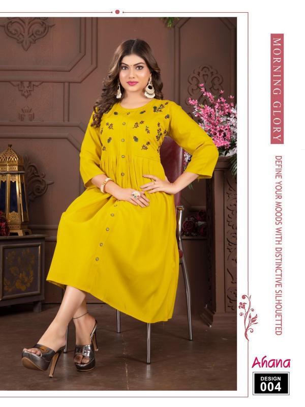 BEAUTY AHANA VOL.1 Kurti Wholesale catalog