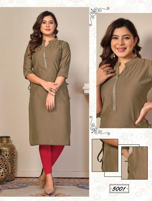 BEAUTY QUEEN 1st Impression Kurti Wholesale catalog